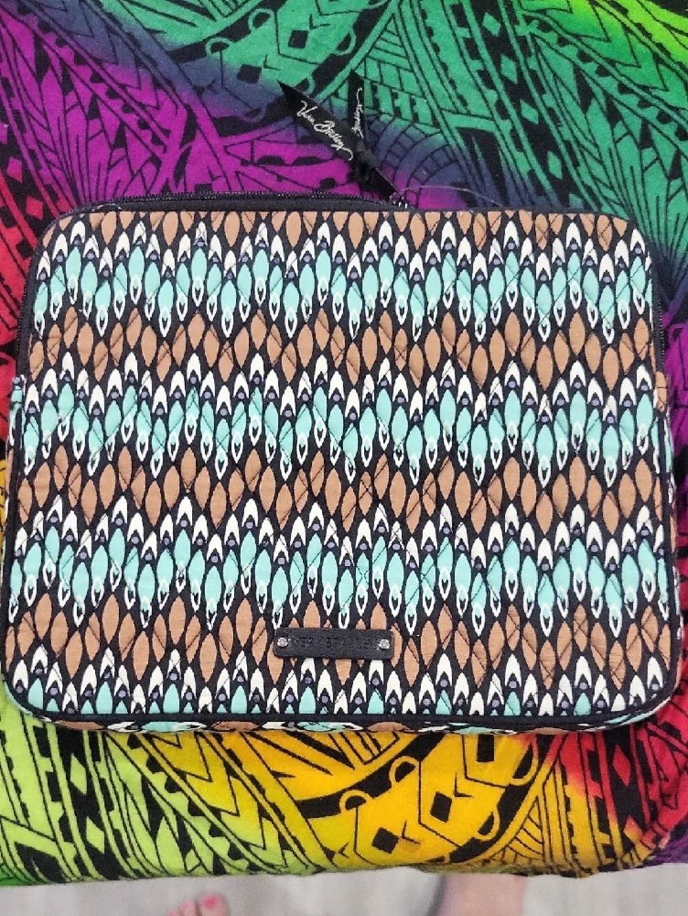 Vera Bradley Patterned Zip Laptop Sleeve